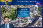 MP welcomes UK Funds to “unlock opportunity” for Pembrokeshire