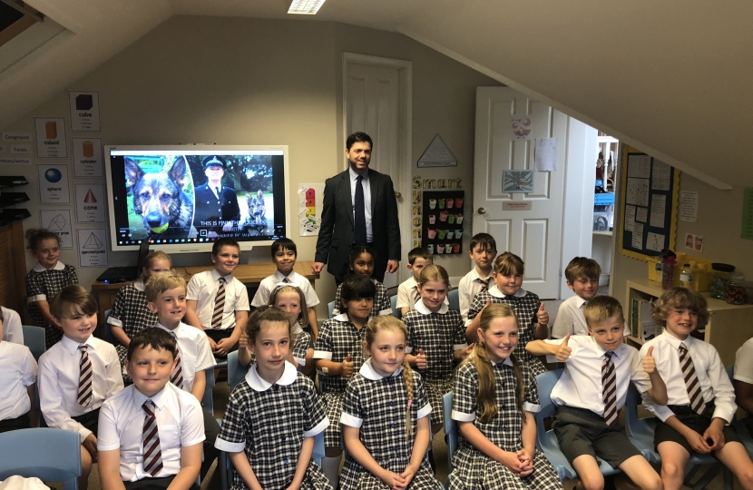 Crabb congratulates pupils as campaign is a step closer to law