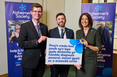 Meeting with the Alzheimer’s Society during Dementia Action Week 